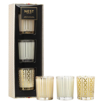 Nest Holiday Festive Votive Trio Candle Set